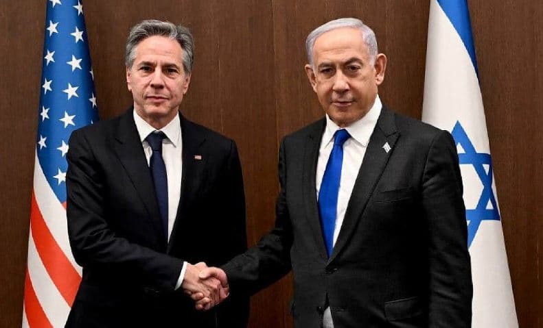 Blinken takohet me kryeministrin izraelit
