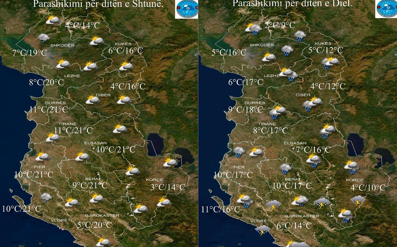 Fundjava rikthen reshjet, parashikimi i motit për të shtunën dhe të dielën