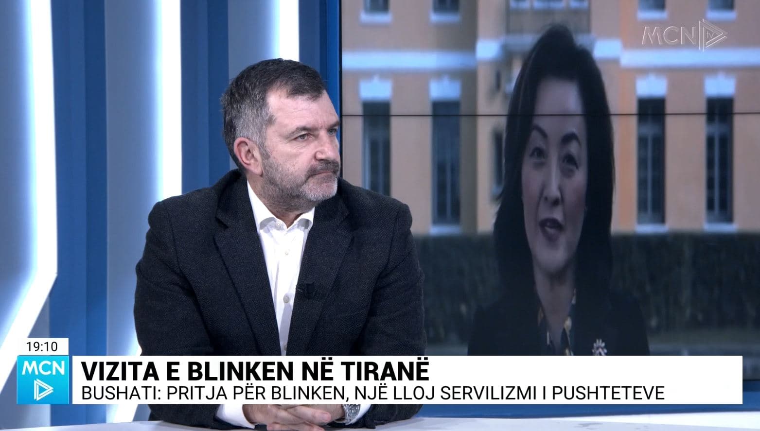 Banderola për Blinken-in, Bushati: Servilizëm i pushteteve ndaj ‘padronëve’! Protesta e opozitës, thikë me dy presa (VIDEO)