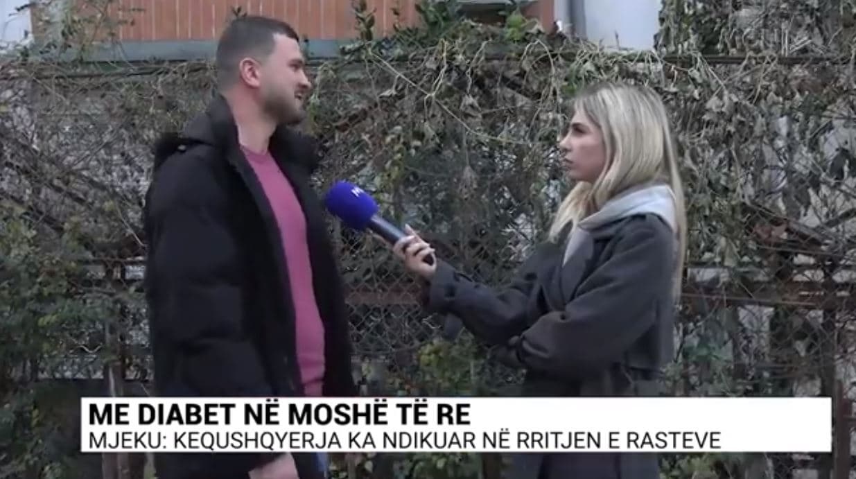 Me diabet në moshë të re. Mjeku: Kequshqyerja ka ndikuar në rritjen e rasteve