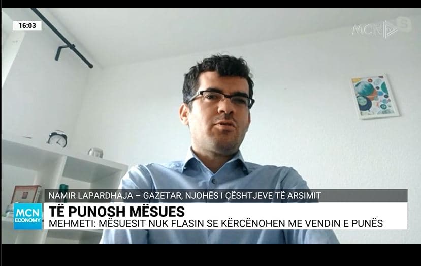 Të punosh mësues/ Lapardhaja: Politika dhe shoqëria sot nuk e stimulojnë arsimin