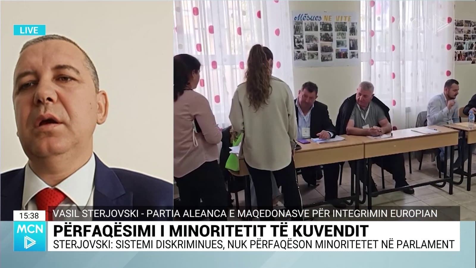 Sterjovski: Sistemi aktual zgjedhor diskriminues, vështirë që minoritetet të nxjerrin deputetë (VIDEO)
