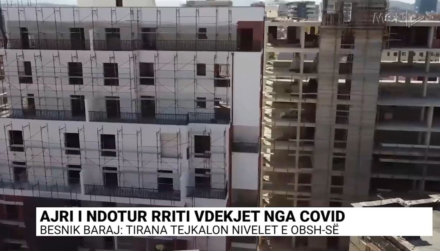 Tirana, e ndotur mbi normat/ Besnik Baraj: Ajri “urban” rriti vdekjet nga Covid (VIDEO)