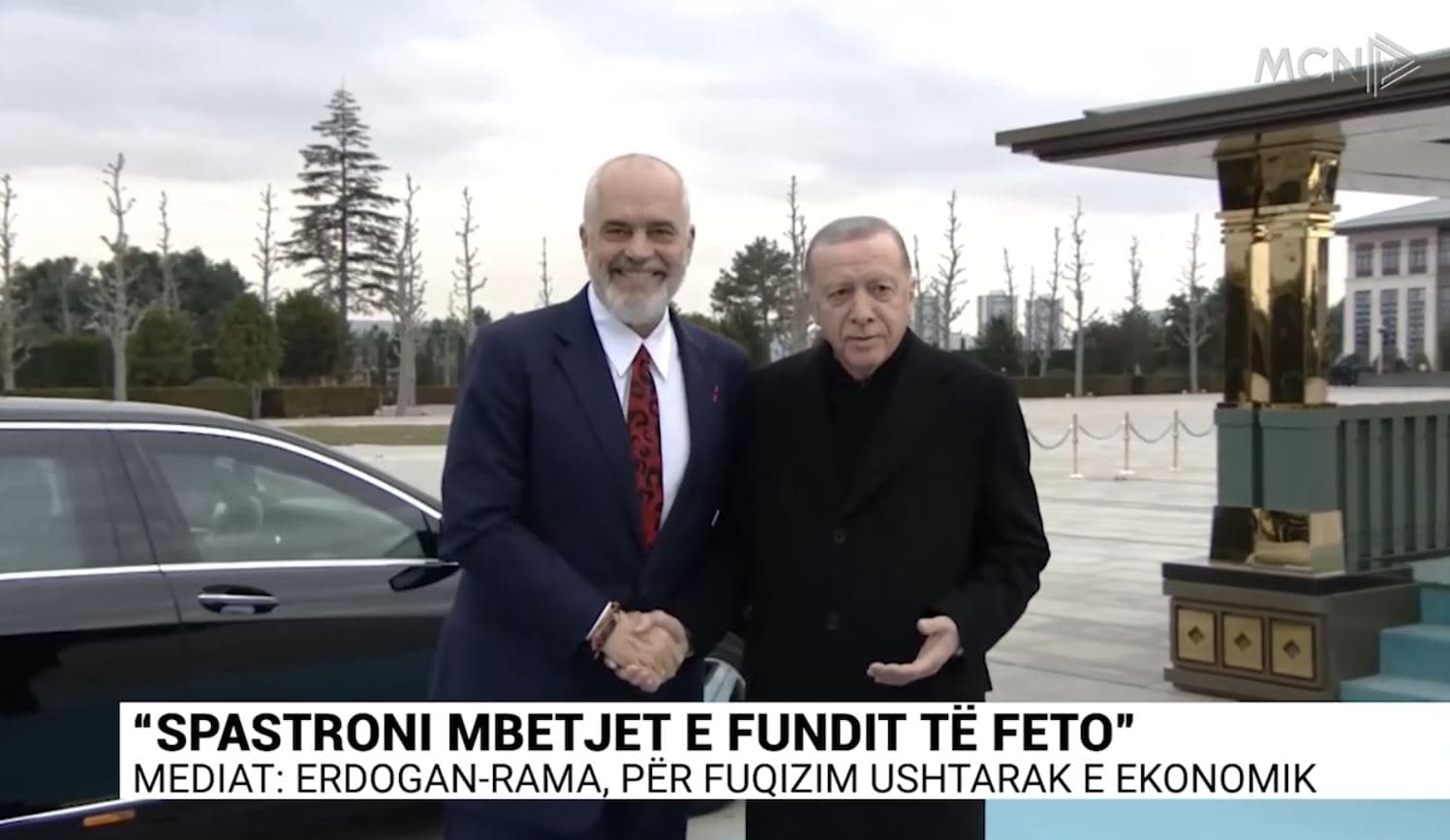 “Spastroni mbetjet e fundit të Feto”/ Mediat e huaja: Takimi Erdogan-Rama, për fuqizim ushtarak e ekonomik (VIDEO)