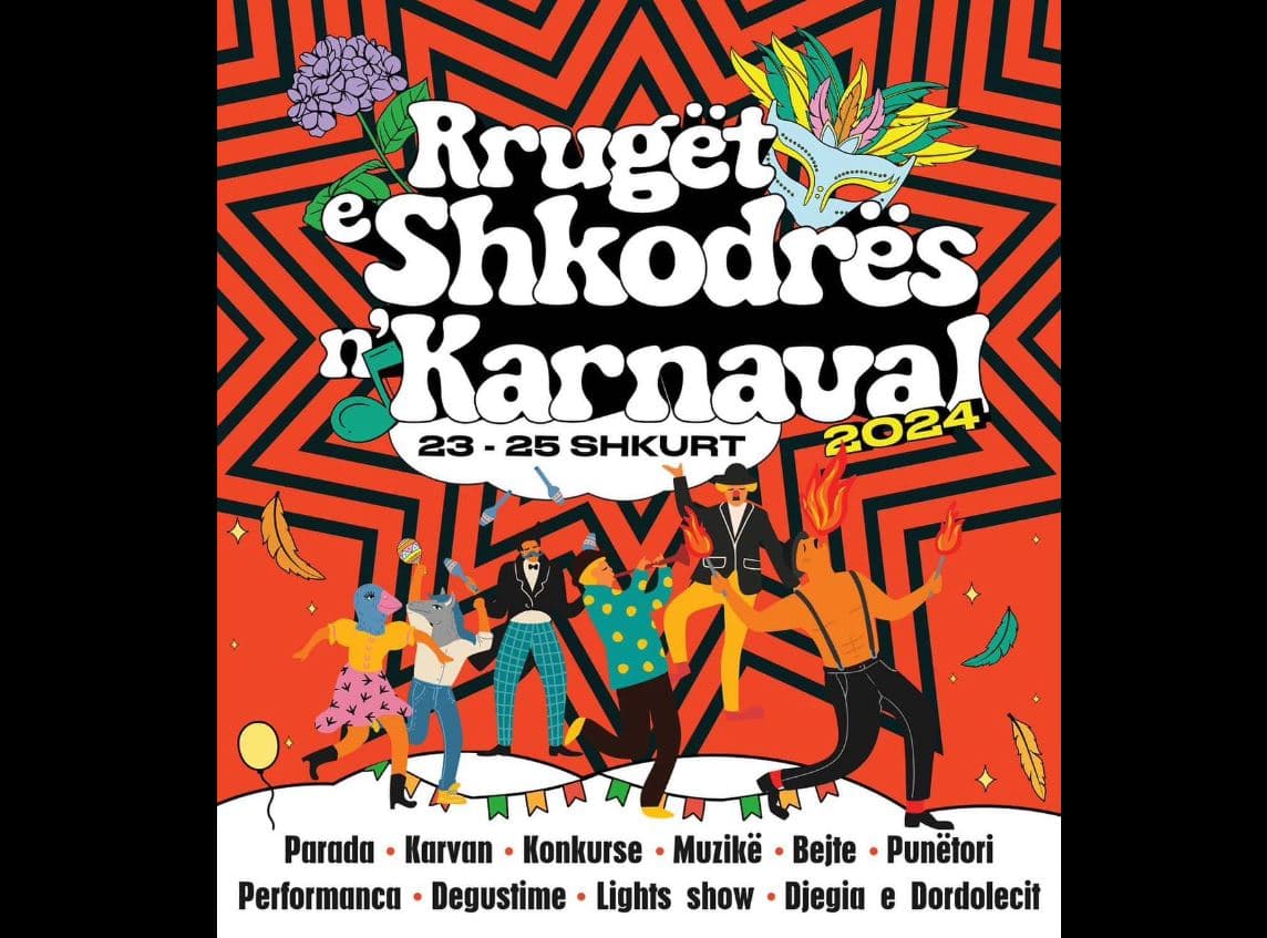 23-25 shkurt/ Nis ‘Rrugët e Shkodrës n’Karnaval’