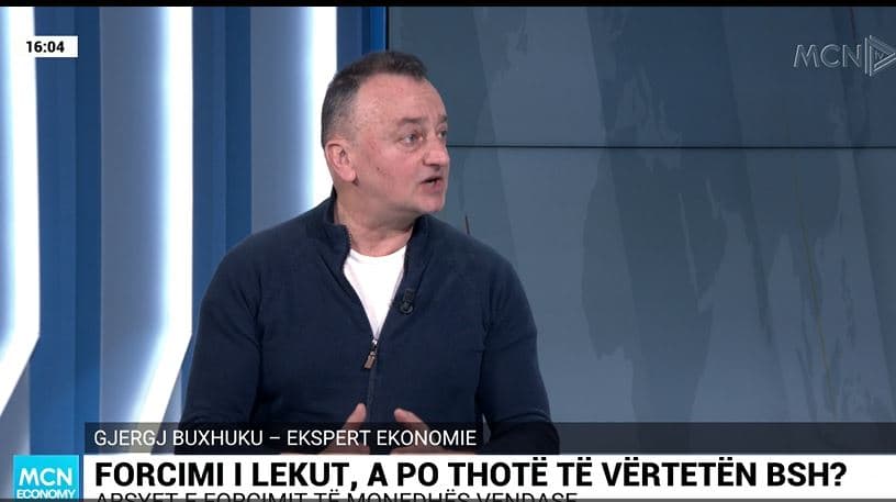 Buxhuku: Forcimi i lekut ndaj euros i panatyrshëm, ekonomia shqiptare s’mund të mbajë shpresat te paratë informale