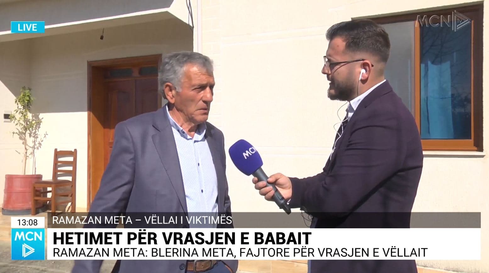 Vëllai i viktimës për Mcn TV: Pëllumbin e ka vrarë bashkëshortja e tij. Prej 22 vitesh nuk kisha komunikim me Blerinën e fëmijët 