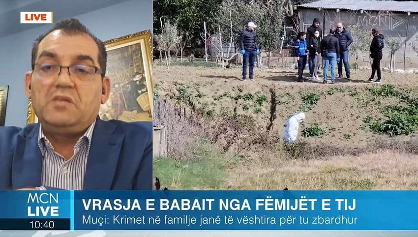 Vrasja e babait nga fëmijët/ Muçi: Krimet në familje të vështira për tu zbardhur, por jo i pamundur. Kërkon hetim të kujdesshëm 