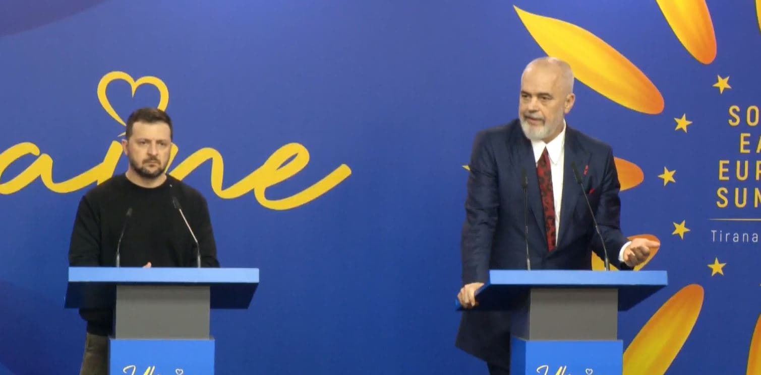 Rama në krah të Zelesnky-t: Lufta ndalet duke ndalur agresorin, jo duke çarmatosur viktimën (VIDEO)