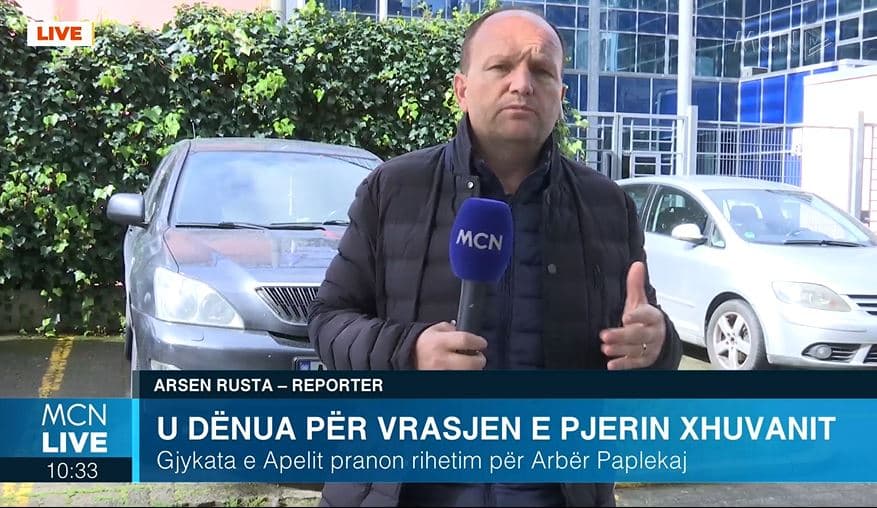 Pretendon se vrau Xhuvanin për vetëmbrojtje/ Rusta: Apeli pranoi kërkesën e Paplekajt për një eksperiment në terren (VIDEO)