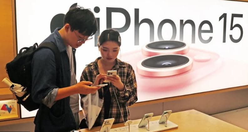 Bien ndjeshëm shitjet e iPhone në Kinë, rriten të Huawei-t