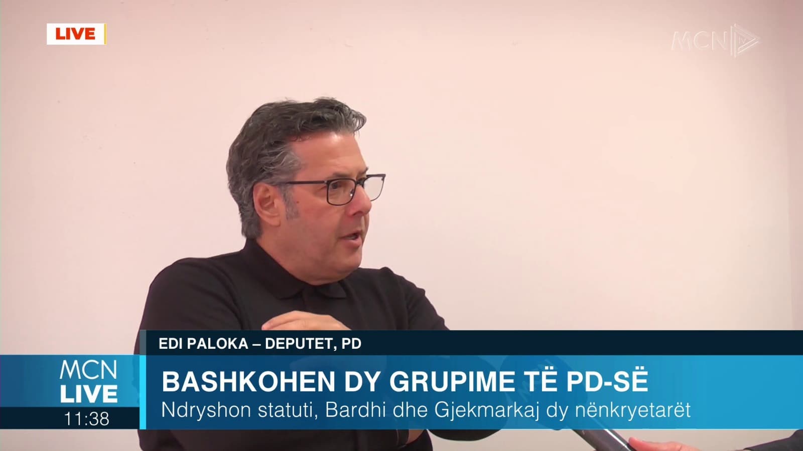 Paloka: Armiku ynë është Rama, zbritja në terren ka qëllim bashkimin e strukturës së PD (VIDEO)