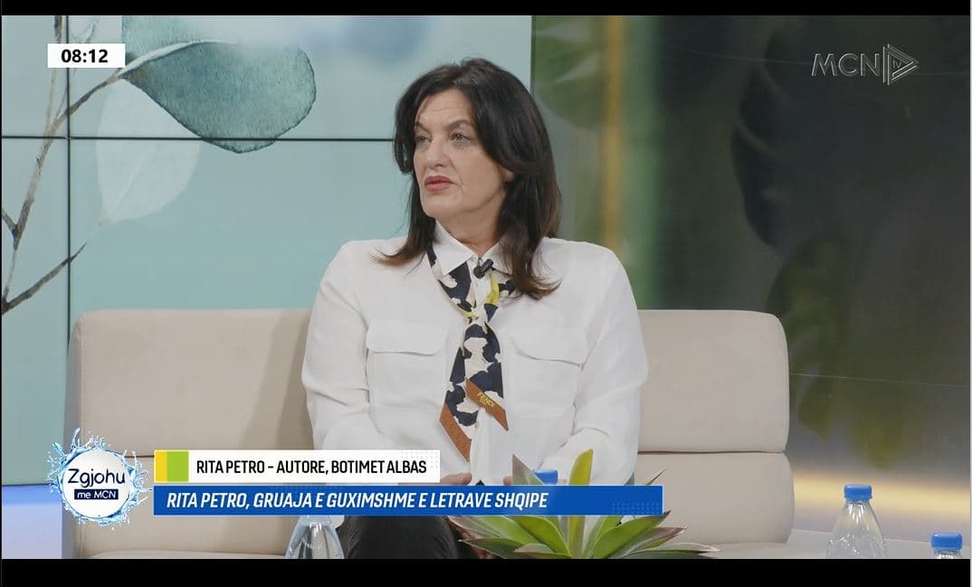   Rita Petro, konkurente për “Çmimin evropian të letërsisë”: U përzgjodha mes shumë kriteresh. Me librat e mi dua të futem te çdo lexues