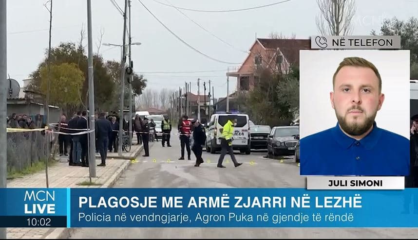 Plagosja me armë në Lezhë/ Simoni: Atentat i mirëorganizuar, pista e hetimit një konflikt i pak ditëve më parë (VIDEO)