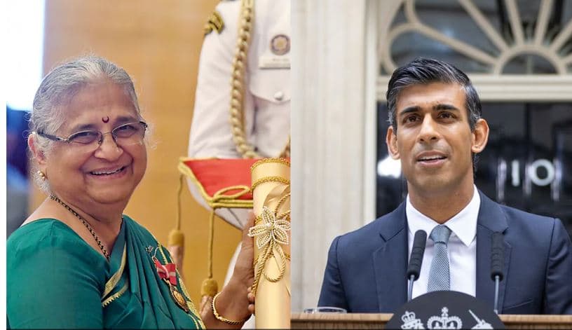 Vjehrra e kryeministrit britanik Rishi Sunak do të ulet në parlamentin e Indisë