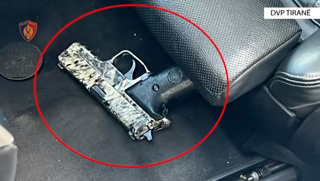 Dy persona kapen në Tiranë me pistoleta pa leje dhe kokainë 