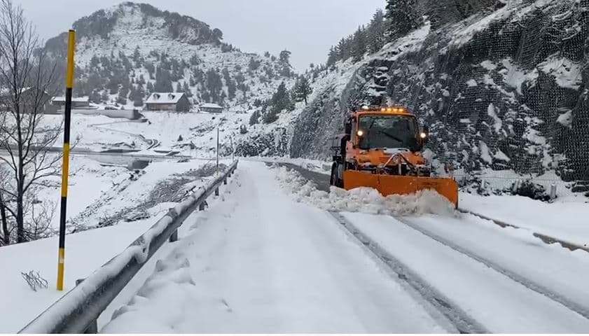 Reshje bore në aksin Bogë-Theth, rënie gurësh dhe inertesh
