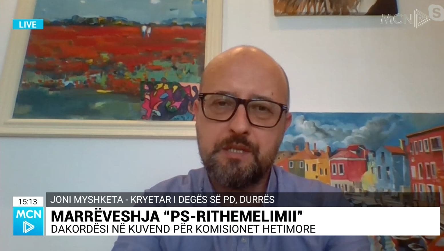 Myshketa: PD në pjesën përfundimtare të organizimit. Nuk e përcakton mazhoranca se kush është opozita (VIDEO)