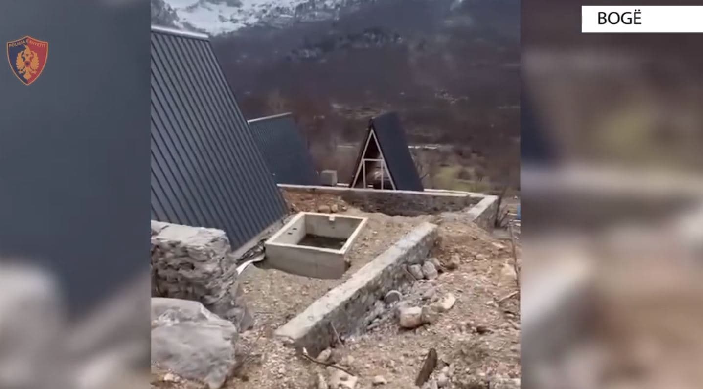 Po ndërtonte pa leje 4 objekte në zonën e mbrojtur në Bogë, vihet në pranga