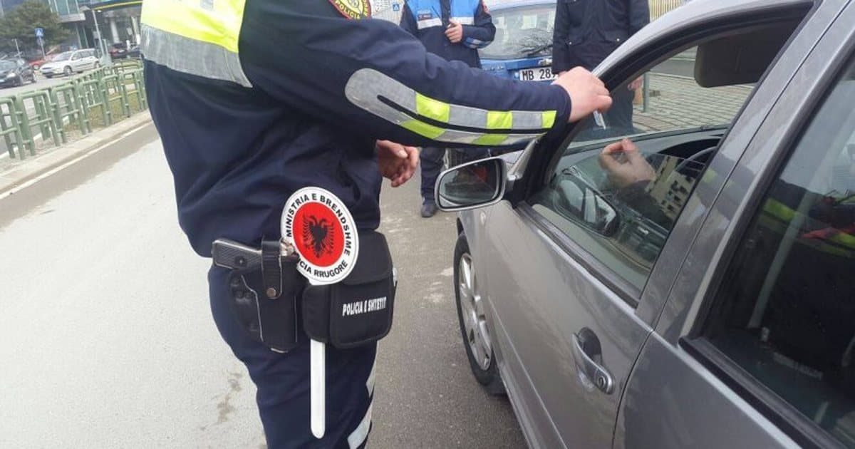 Arrestohen pesë shoferë në Tiranë, ishin të dehur në timon dhe shkelën rregullat e qarkullimit rrugor