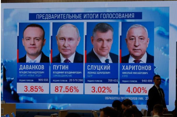   Zgjedhjet në Rusi/ Sondazhet favorizojnë Vladimir Putin me mbi 87 % të votave