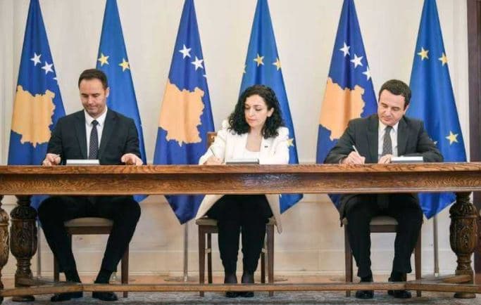 Osmani, Konjufca dhe Kurti zotohen të themelojmë Asociacionin pas hyrjes së Kosovës në KiE
