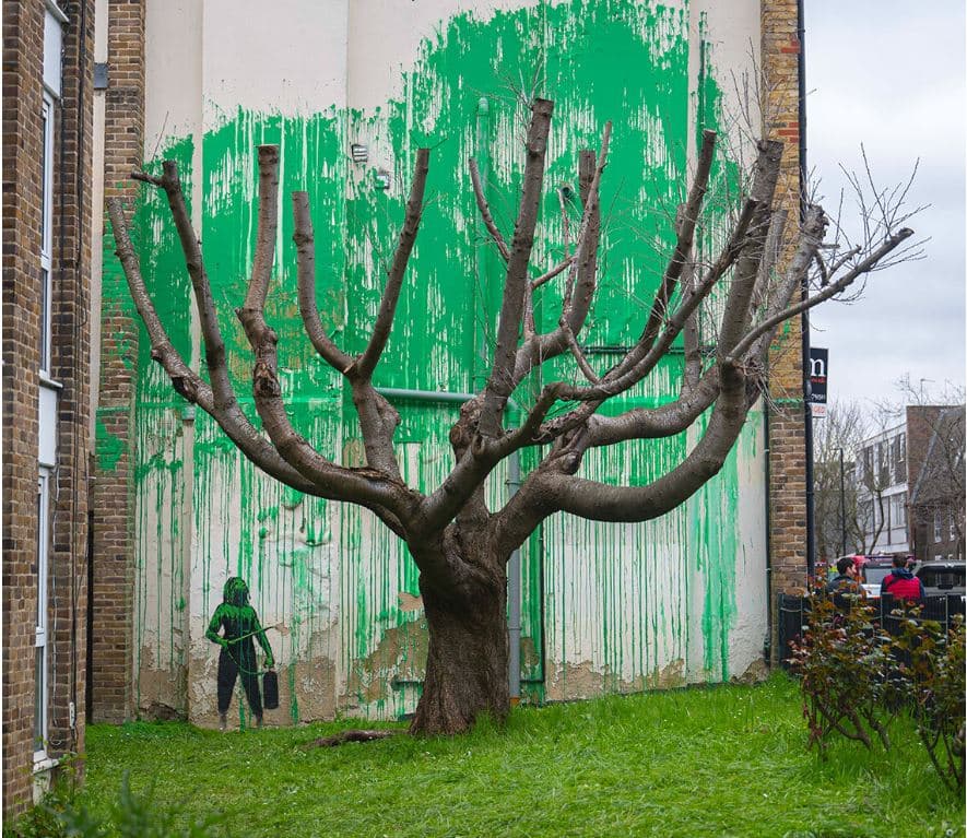 Vepra më e re e Banksy-t të kujton një grafit rus të vitit 2013 (FOTO)