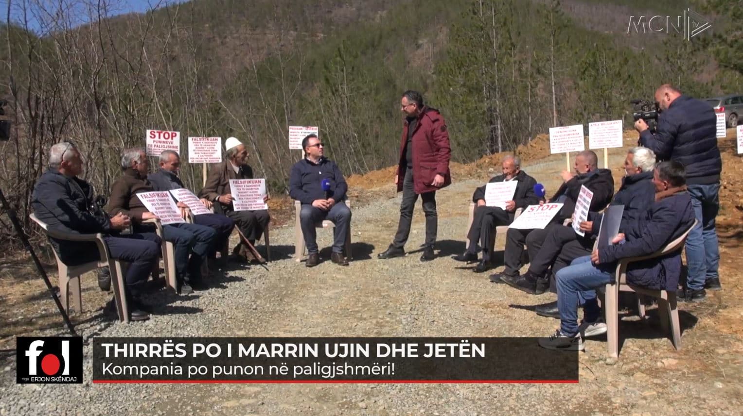 Banorët e tre fshatrave në Mirditë ruajnë burimin: Lajthiza po na merr ujin, mbetemi pa jetë 