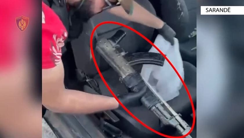  Në tentativë për të shitur armë zjarri/ Arrestohen dy shtetas në Sarandë