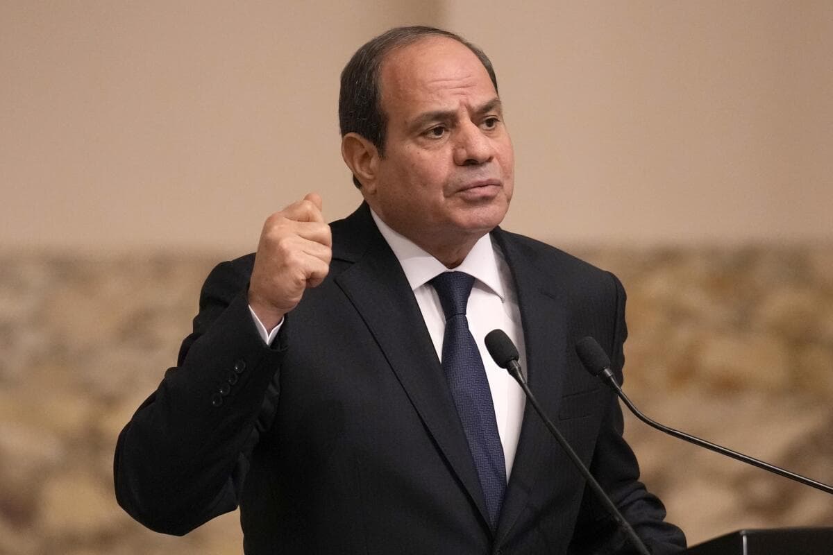 Presidenti egjiptian al-Sissi betohet për mandatin e tretë