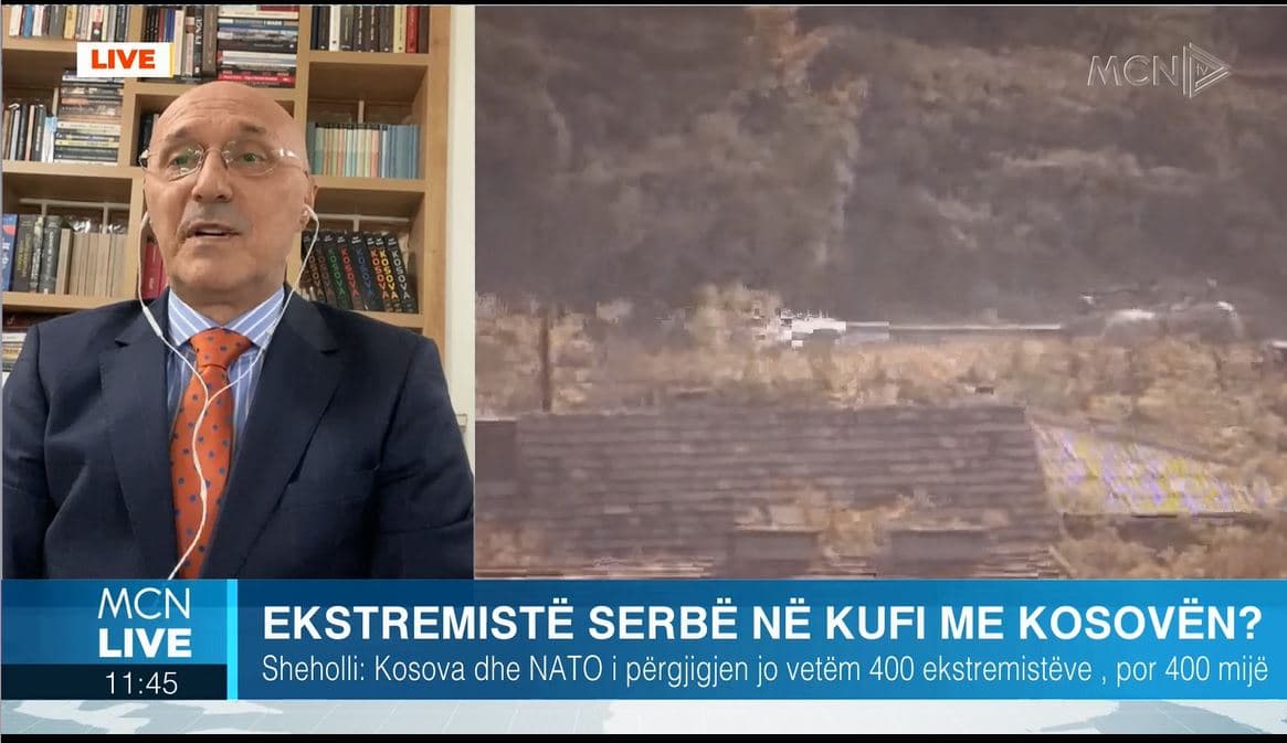  400 ekstremistë serbë në kufi me Kosovën/ Sheholli: Deklaratat e Zveçles, të pamatura. Edhe me 400 mijë të futet Serbia, KFOR i përgjigjet (VIDEO)