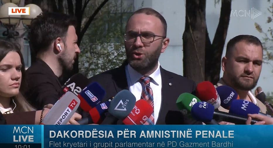 Drafti i amnistisë penale/ Bardhi: Nuk do përfitojnë zyrtarët e hetuar nga SPAK dhe anëtarët e krimit të organizuar