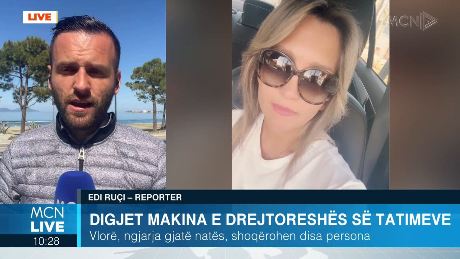Drejtoresha e Tatimeve Vlorë kërkoi urdhër mbrojtje, i ati: Djegia e makinës për shkak të detyrës (VIDEO)