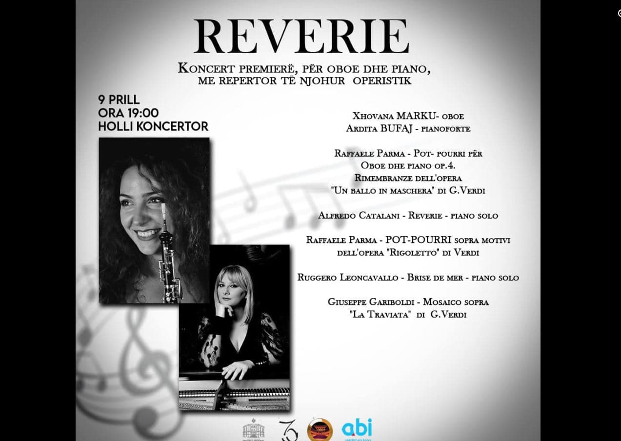  Koncerti “Reverie” për oboe dhe piano nesër te TKOB