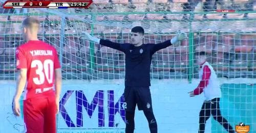 U ndëshkua ndaj Skënderbeut, portieri i Tiranës humb sfidën me Kukësin