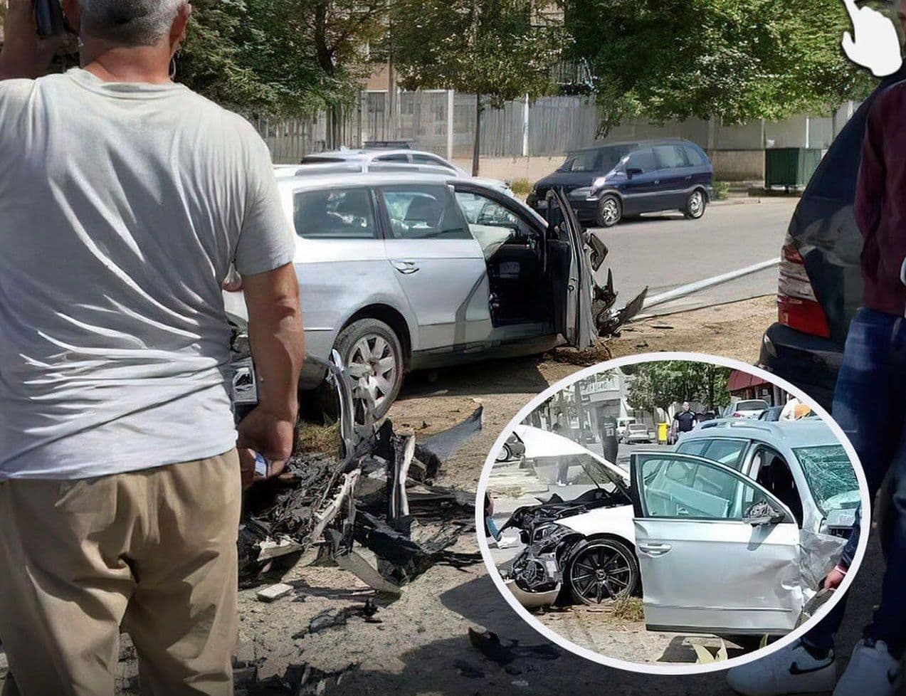 Përplasen dy makina në Laç, dy të plagosur 