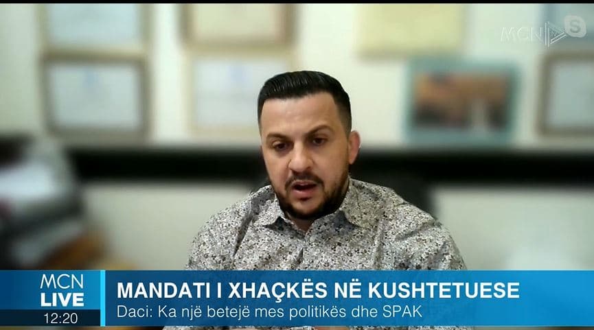 Mandati i Xhaçkës, Daci: Çdo politikan ka përgjegjësi morale përtej asaj ligjore, SPAK do e shkrijë këtë klasë politike (VIDEO)