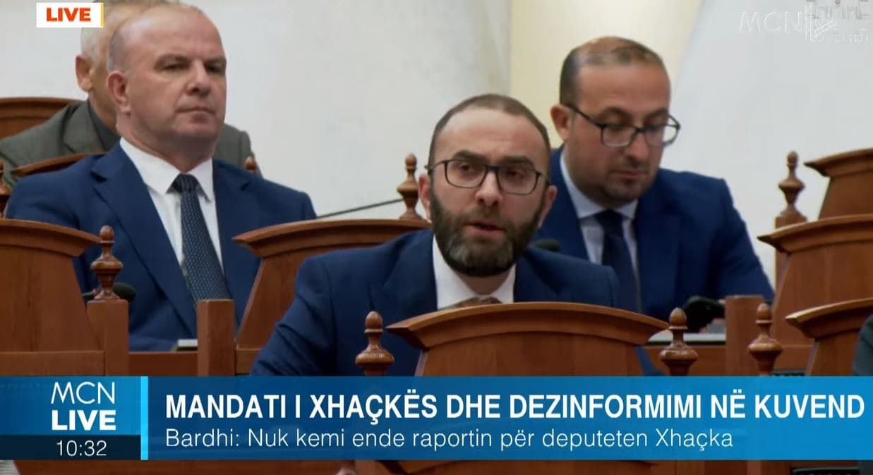 Mandati i Xhaçkës, Bardhi: Nuk kemi ende raportin e shumicës. Çuçi: Kushtetuta na detyron të marrim vendim