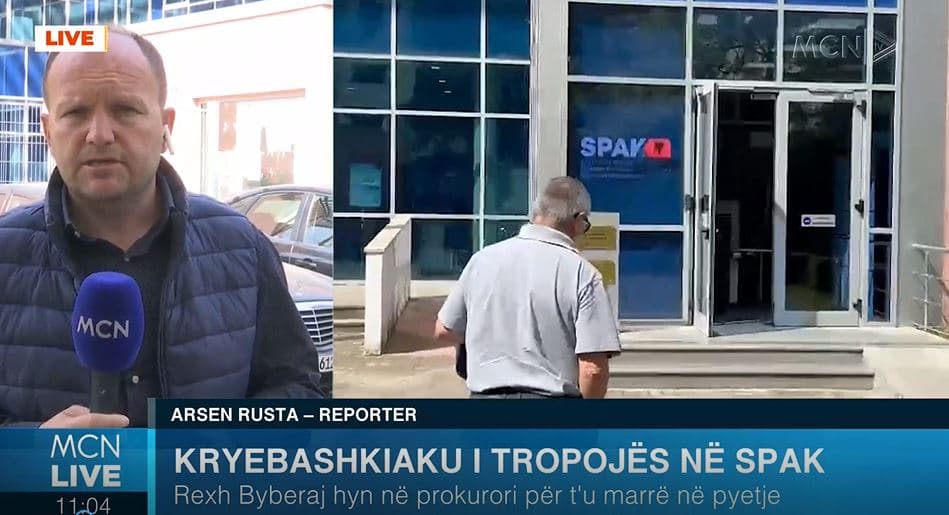 Kryebashkiaku i Tropojës Rexhë Byberi paraqitet në SPAK (VIDEO)