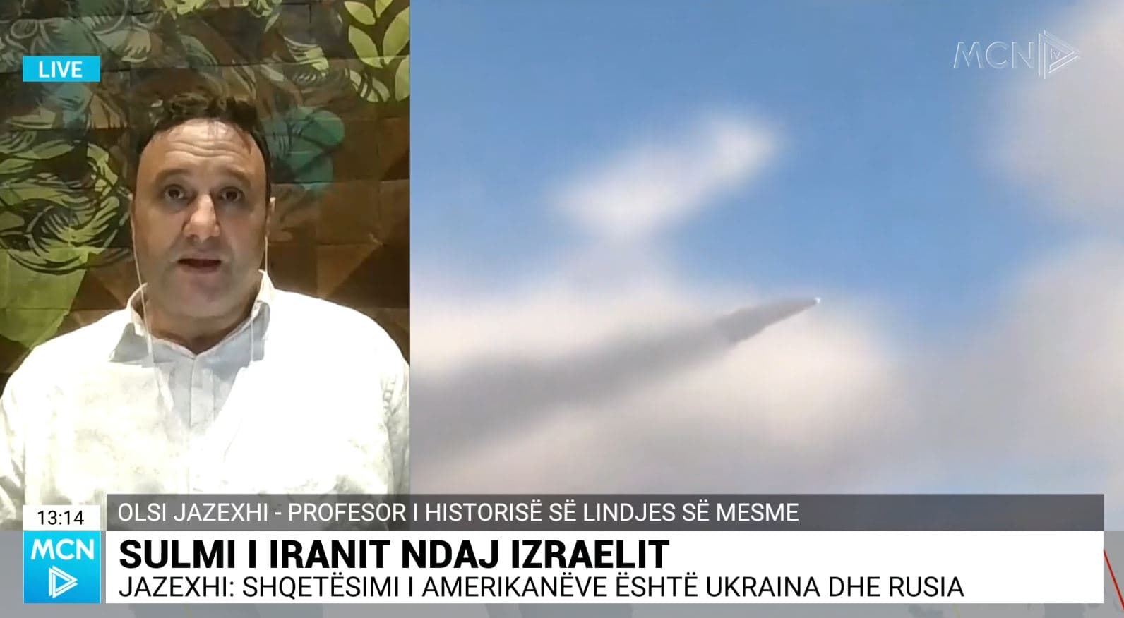‘Sulmi ndaj Izraelit tregon fuqinë që ka Irani’, Jazexhi: SHBA kundër një përshkallëzimi, s’bën dot luftë me dy fronte (VIDEO)