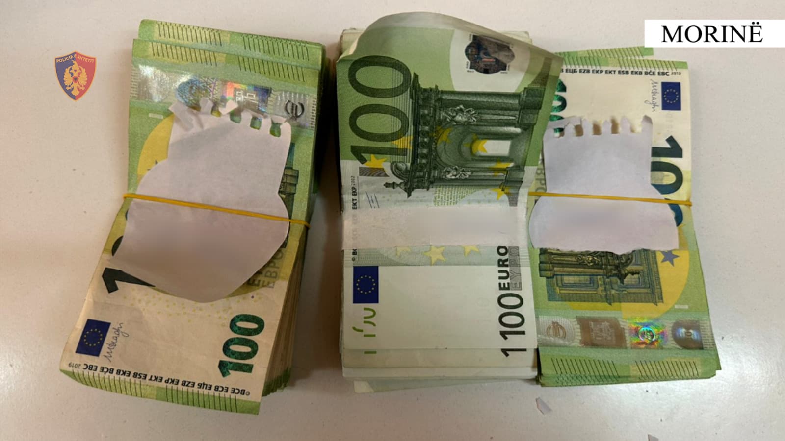 Tenton të fusë në Shqipëri 25 mijë euro pa i deklaruar, vihet nën hetim, sekuestrohen paratë