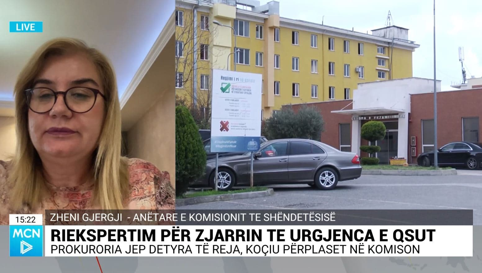 Riekspertimi për zjarrin te urgjenca e QSUT, Gjergji: Ministrja mungesë të plotë transparence (VIDEO)