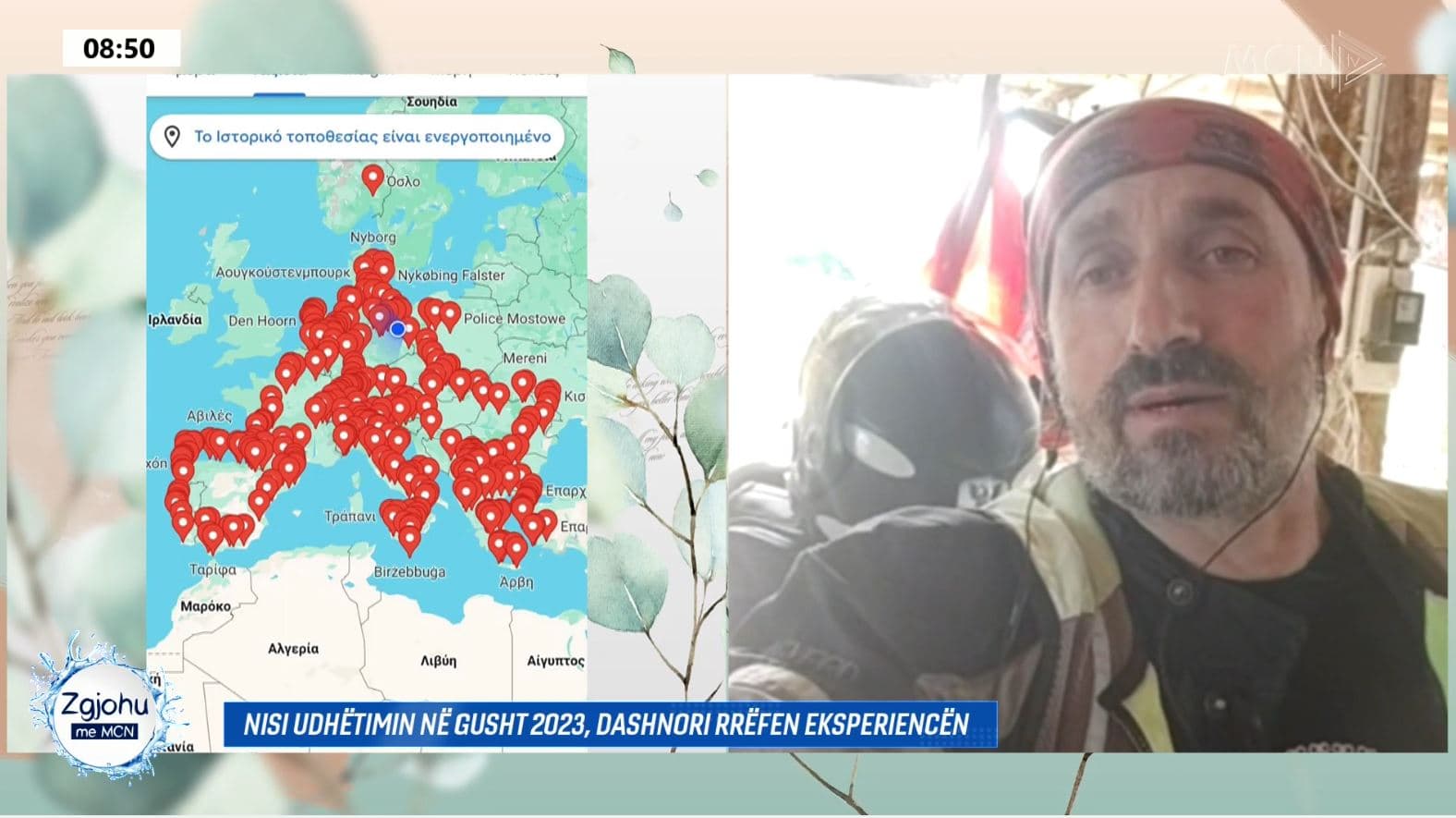 Motoristi që synon të thyejë rekordet Guinnes, udhëtim 4 vite në 215 shtete: Momenti kur u ndjeva i rrezikuar nga flamuri