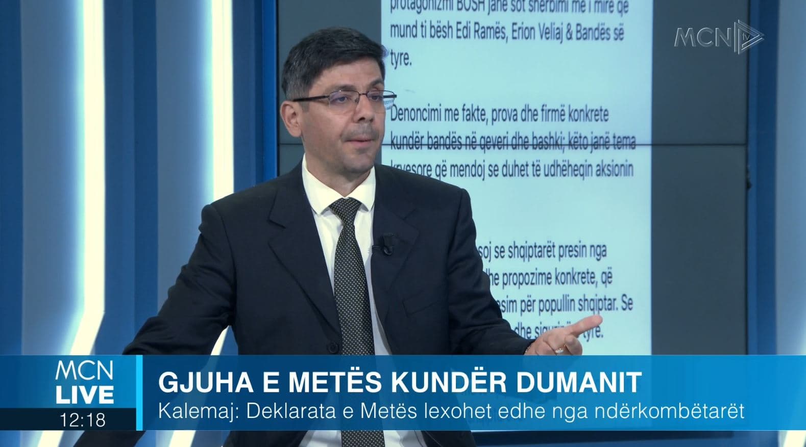 Meta “shpërthen” ndaj Dumanit/ Kalemaj: Është në atak paniku. E pafalshme për një politikan që ka pasur detyra të larta (VIDEO)