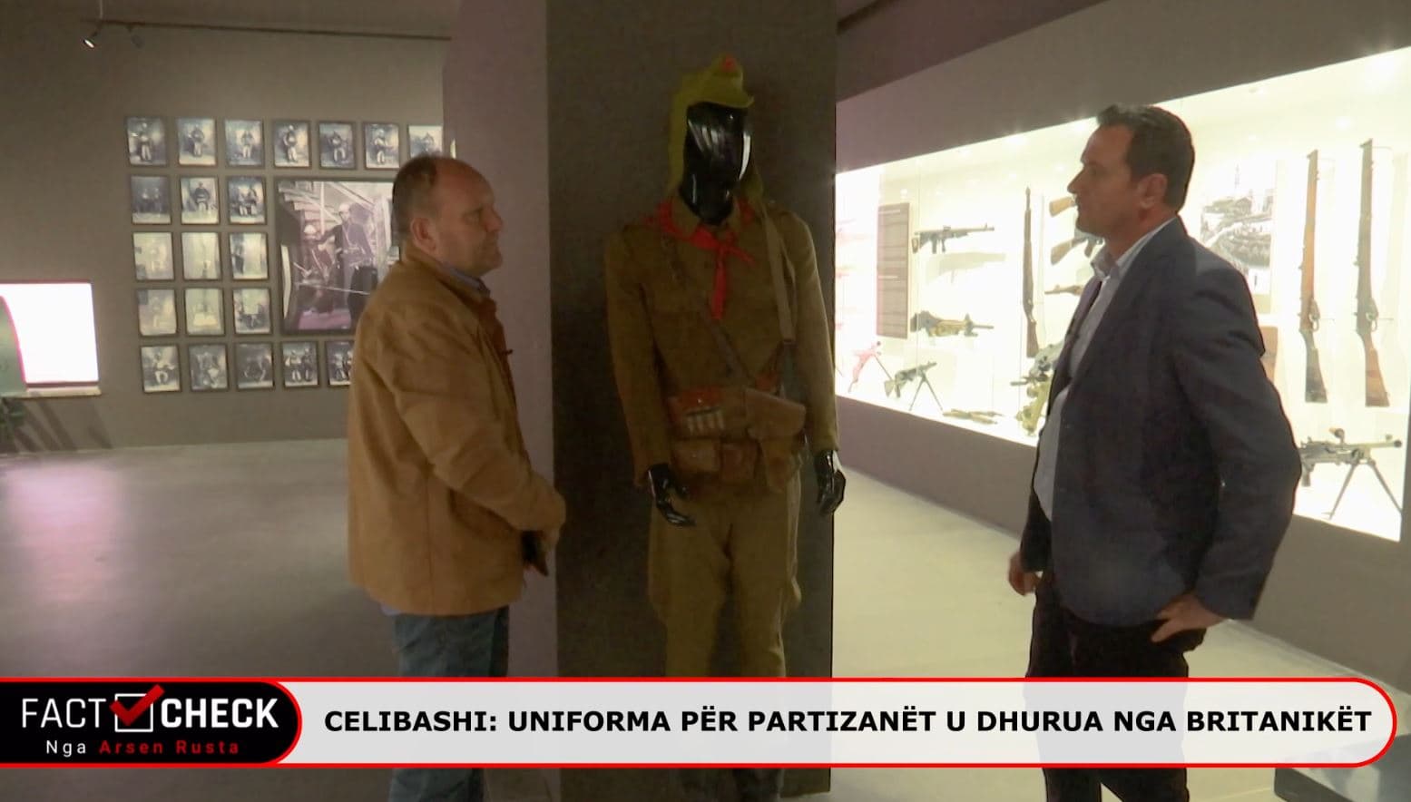 Muzeu i FA/ Celibashi: Uniforma e partizanëve u dhurua nga britanikët, iu shtua ylli dhe shalli