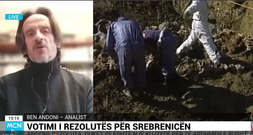 Andoni: Rezoluta për Srebrenicën jashtëzakonisht e vonuar, ngushëllim për Bosnjën dhe për shqiptarët