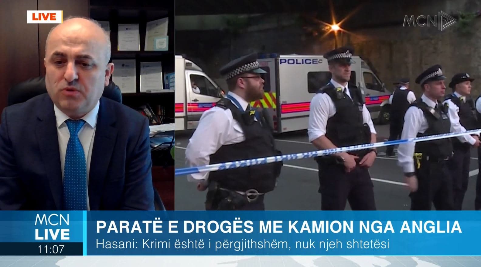 Para droge transportohen me furgonë nga Anglia? Hasani: Ka një fushatë denigruese për shqiptarët para zgjedhjeve