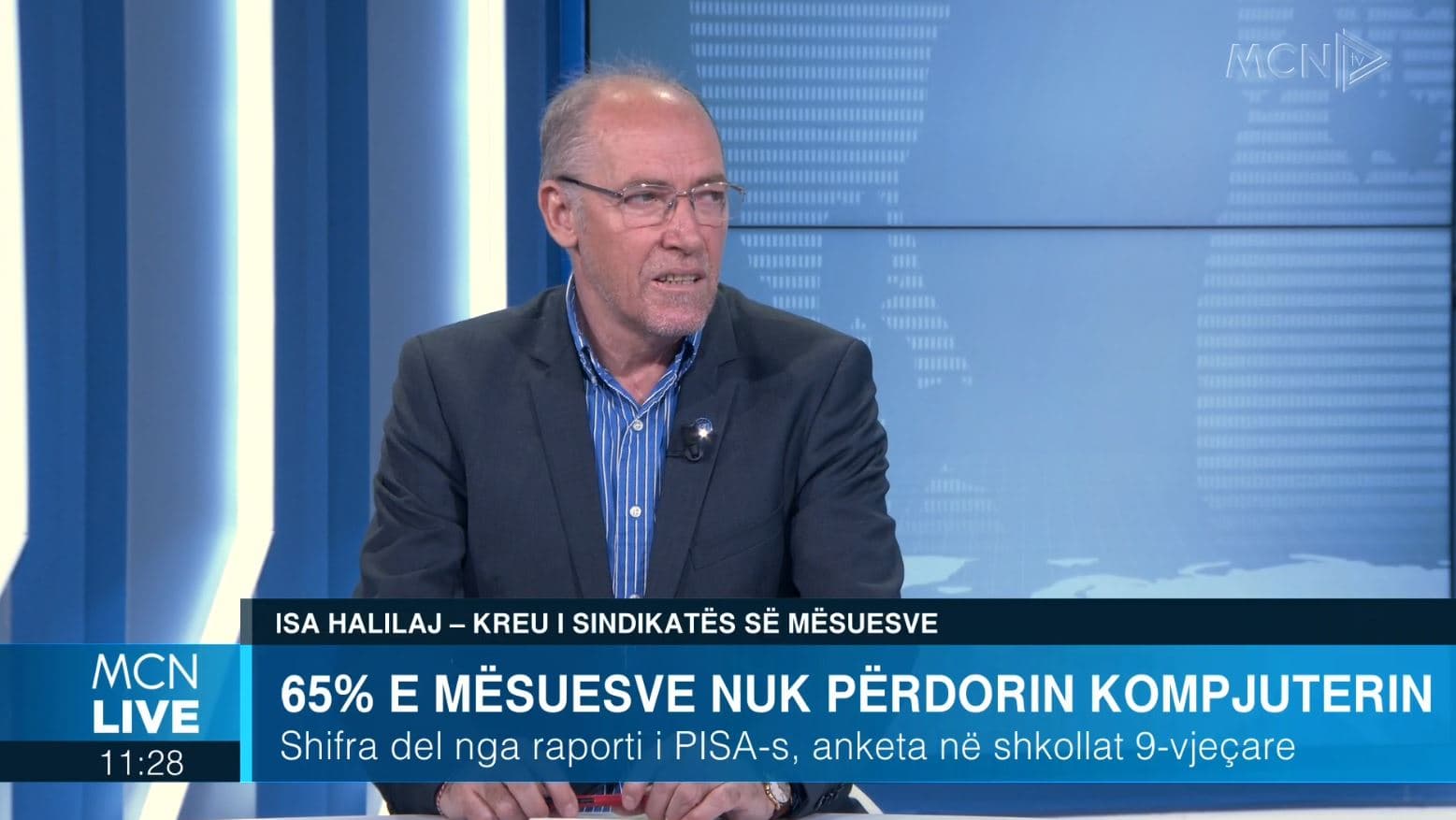 65% e mësuesve nuk përdorin kompjuter, Halilaj: Më 1 Maj protestë, arsimi duhet të jetë prioritet kombëtar  (VIDEO)