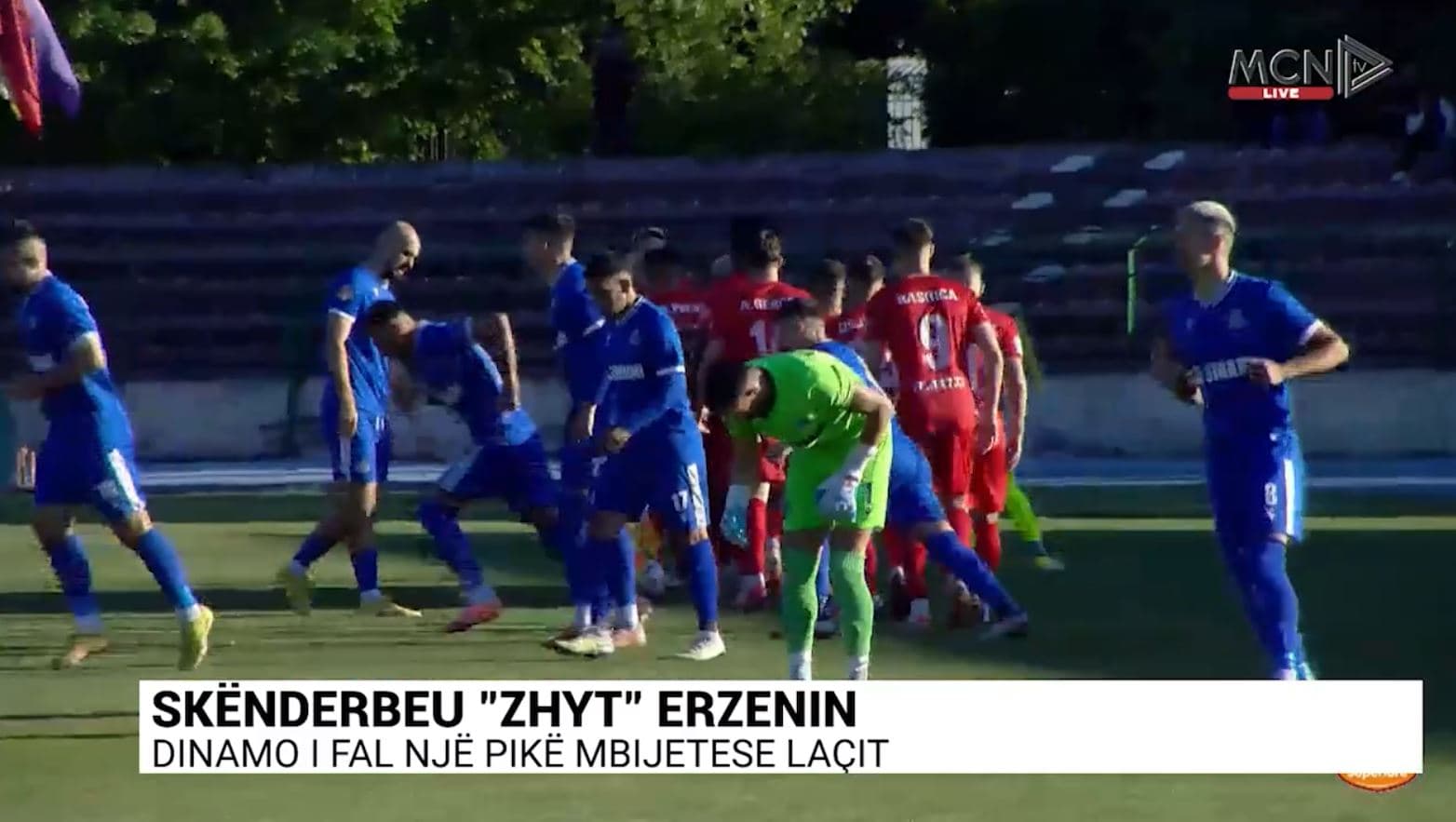 Skënderbeu “zhyt” Erzenin/ Dinamo i fal një pikë mbijetese Laçit (VIDEO) 