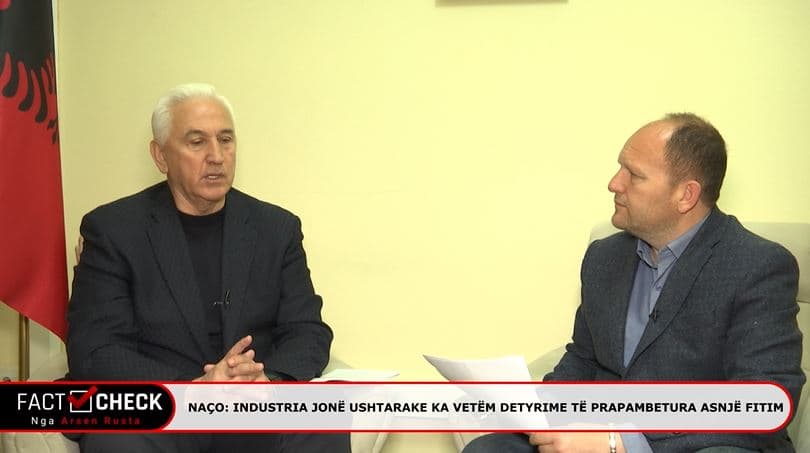 Naço: Lidershipi politik në 30 vjet ka boshatisur tunelet dhe depot e ushtrisë!  Shqipëria, 0 lekë nga industria ushtarake